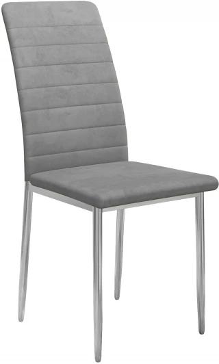 00-00058190 Стул ТЕКС каркас хром/ B22 GREY Dikline 00-00058190