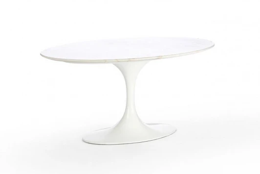 22316 Кофейный стол Tulip с мраморной столешницей H41 Cosmo