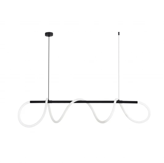 DLSP18900W1260В Подвесной светильник Donolux Tuba DLSP18900W1260В 70Вт неон D25xL3600мм 3000К, IP20, цвет арматуры черная