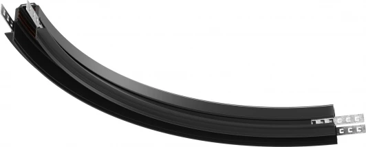 TRA044-angle.12B Коннектор радиусный R300 Maytoni Accessories for tracks Exility TRA044-angle.12B встраиваемый под ГКЛ 12,5мм, черный (48V)