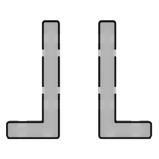 VLS080401 Модули подсветки клавиш выключателя/переключателя двухклавишного Voltum S70 VLS080401