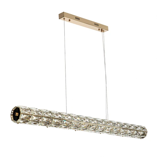 ML.340.1200 GD Подвесной светильник светодиодный хрустальный Modelux ML.340.1200 GD