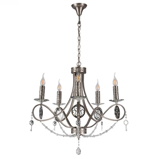 2036/5H-SNCR-CL Подвесная люстра Lumien Hall Orabel 2036/5H-SNCR-CL