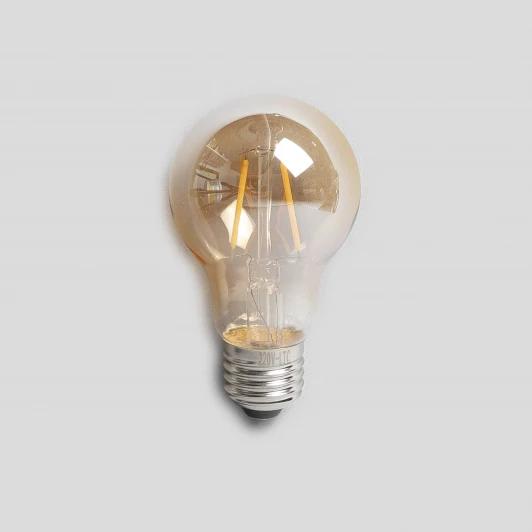 FLB27-1W-2WW Лампа Филаментная Классика A60 220В, Цоколь E27, 1Вт, Тепло-белая, 2700К Laitcom FLB27-1W-2WW