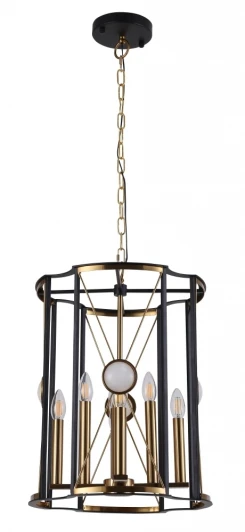 TANDEM SP8 D490 GOLD Подвесной светильник Crystal Lux TANDEM SP8 D490 GOLD