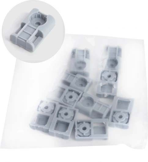 49064 Площадка под стяжку 31х20 мм (серый) 100 шт. Stekker 49064