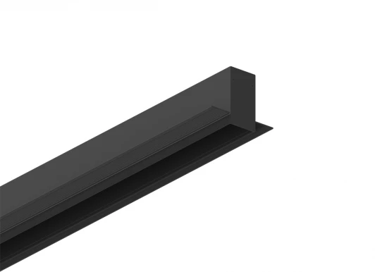 DLM012BSp 2 lines Магнитный шинопровод встраиваемый, с функцией разделения светильников на две линии 48V 2м Donolux Magic track DLM012BSp 2 lines