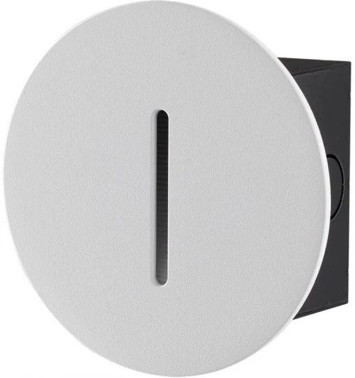 7052/3WL Подсветка лестницы встраиваемая Odeon Light Escala 7052/3WL белый IP20 LED 1*3W (220V, круглые)
