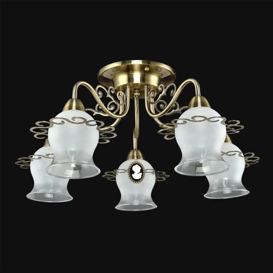 1-8588-5-AB E14 Потолочная люстра Максисвет 8588 1-8588-5-AB E14