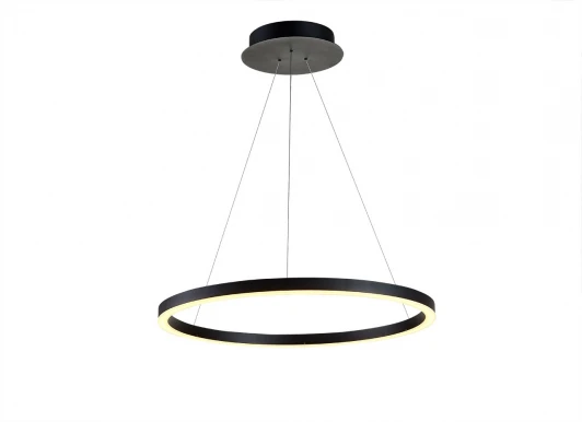 S111028/1 D600 Black Подвесной светильник Donolux Ringlet S111028/1 D600 Black (LED, 220V, на тросе, кольцо)