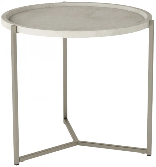 007736 Стол журнальный Бруно лайт стоун/титан от фабрики Mebelik
