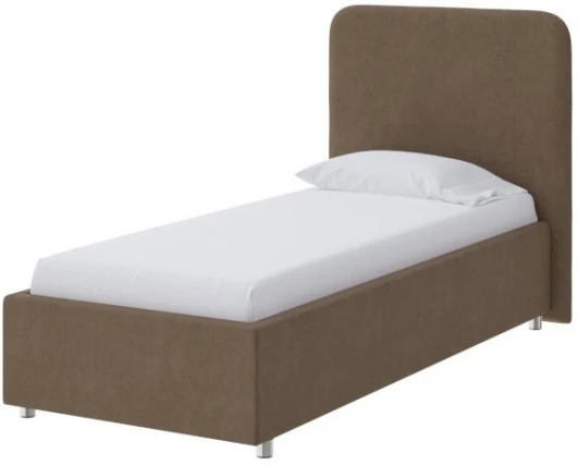 1925094 PROxSON Кровать Олаф (Ткань: Рогожка Тетра Ореховый) 90x190
