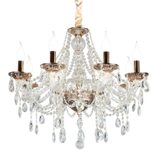 OML-74803-08 Подвесная люстра Omnilux Gadoni OML-74803-08 (220V, подвески, на цепи, подсвечник, свеча)