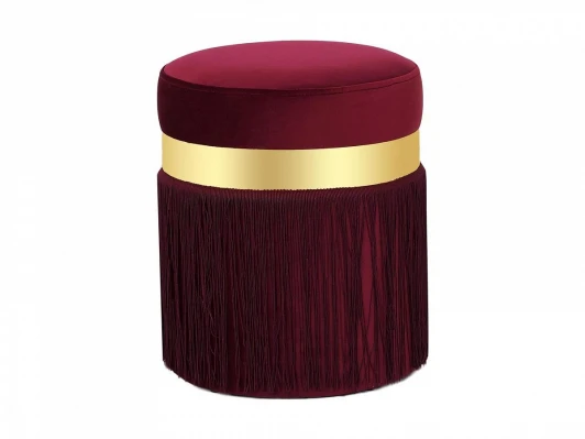 578344 Пуф Lotto ОГОГО 578344 (бордовый)