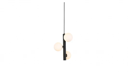 LDP 6031-3 BK+MD Подвесной светильник Lumina Deco Berica  LDP 6031-3 BK+MD
