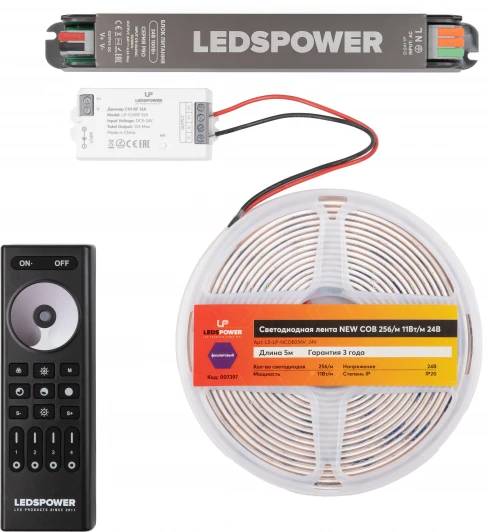 007397 Светодиодная лента 11Вт/м 24В 5м LEDS POWER 007397