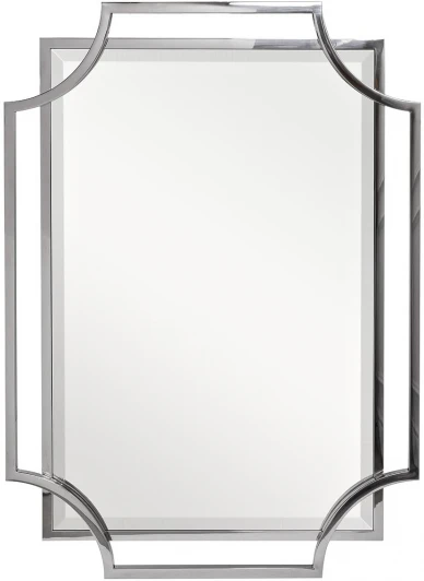 KFE1150/1 KFE1150/1 Зеркало в стальной раме цвет хром 78*108см Garda Decor