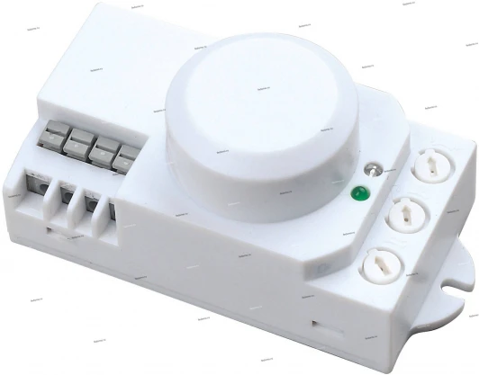 HL486 (088-001-0007) Датчик движения микроволновый накладной Horoz Polo, белый, 1200W, IP20