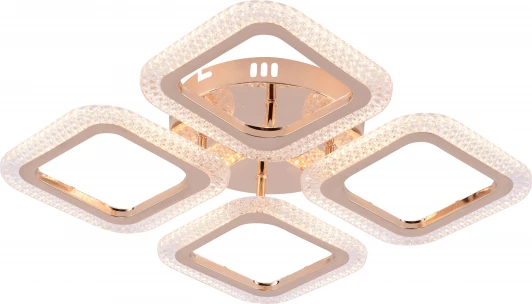 6179-702 Потолочная люстра светодиодная на штанге с пультом регулировкой цветовой температуры и яркости Rivoli Dorinata 6179-702 (220V)