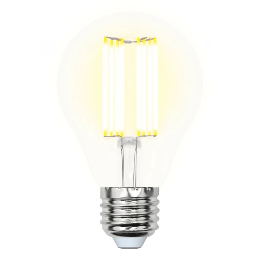 LED-A70-23W/3000K/E27/CL PLS02WH картон Лампочка светодиодная груша прозрачная E27 23W 3000K Uniel LED-A70-23W/3000K/E27/CL PLS02WH