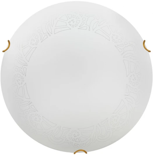 7602/BL Настенно-потолочный светильник Sonex Ammonite 7602/BL SNOK SN стекло/белое/золото LED 24Вт 4000K D300 IP20 (220V, круглые)