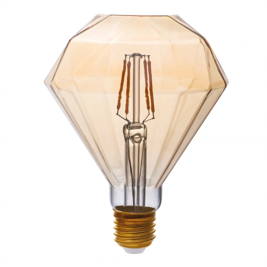 TH-B2195 Лампочка светодиодная филаментная прозрачная груша E27 4W Thomson Deco Diamond TH-B2195
