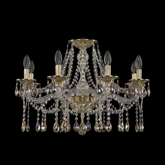 16113/8/240 G K801 Подвесная люстра Bohemia Ivele Crystal 16113/8/240 G K801