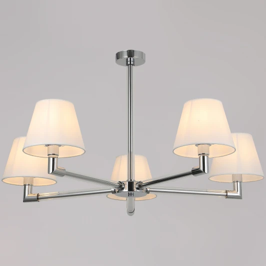 IL0500-5P-79 CR Потолочная люстра на штанге ILLUMICO IL0500-5P-79 CR (220V)