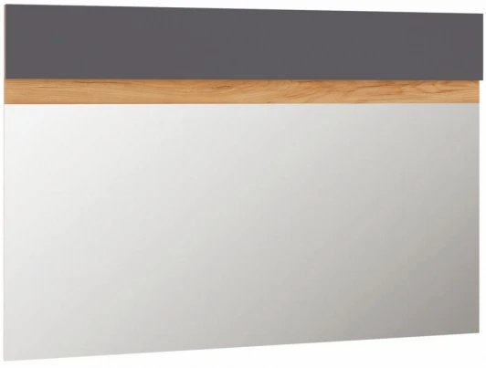 559202 Зеркало Woodville Кассандра дуб крафт золотой / антрацит 559202