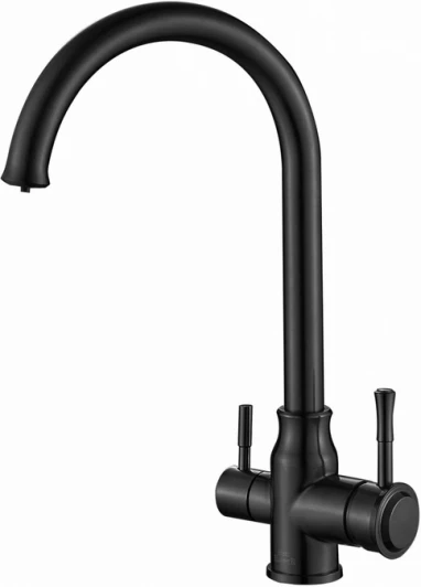 SH 763 INOX GRAFIT PVD Смеситель Steel Hammer SH 763 INOX GRAFIT PVD для кухонной мойки