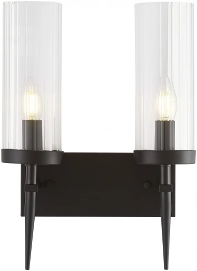 LDW 8022-2 BK+PR Бра Lumina Deco Moratti LDW 8022-2 BK+PR