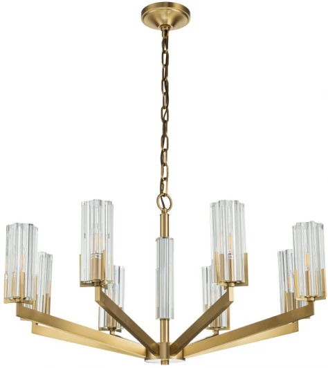 6035-8 BR CL Подвесная люстра Belfast Malone 6035-8 BR CL