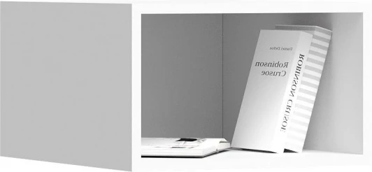 586727 Прихожая Woodville Кинд ПЛ-02 белый арт.586727