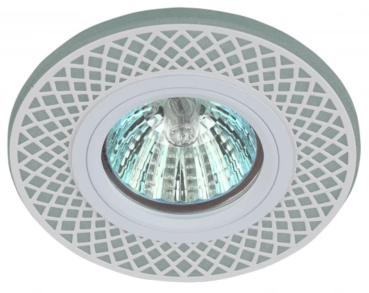 DK LD42 WH/WH Встраиваемый точечный светильник Эра DK LD42 WH/WH