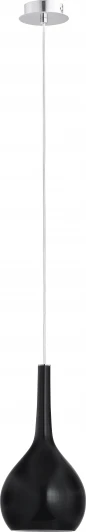 20641 Подвесной светильник Alfa Vetro Black 20641