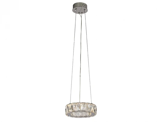 8580/20 C chrome Подвесной светодиодный светильник кольцо Newport 8580 8580/20 C chrome (220V, на тросе, кольцо)