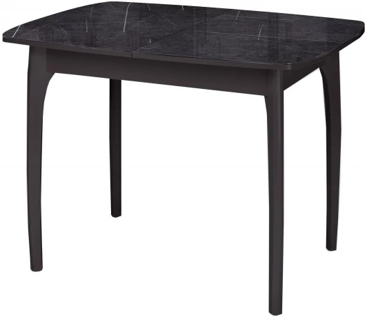 00-00053577 Стол М15 мрамор черный глянец/опоры черные Dikline 00-00053577