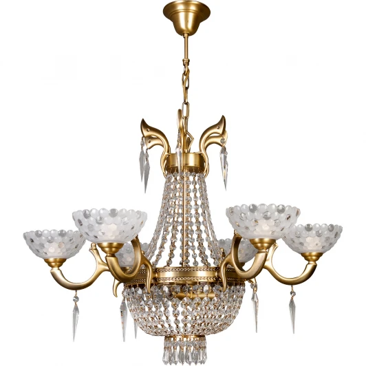 304-09-52 старое золото Подвесная люстра N-Light 304 304-09-52 старое золото