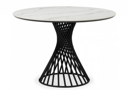 625620 Кухонный стол Notta Вивиен 110 patagonoa bianco repose / черный