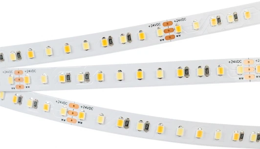 025209(2) Светодиодная лента RT-A120-10mm 24V White-MIX (23 W/m, IP20, 2835, 5m) (Arlight, Изменяемая ЦТ) 025209(2)