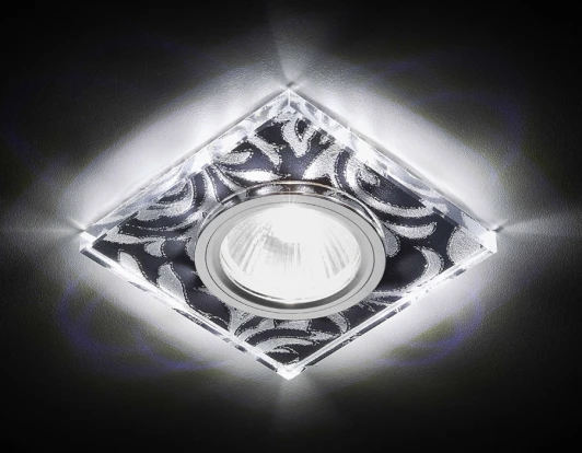 S234 BK/CH/WH Встраиваемый точечный светильник Ambrella Декоративные Led+mr16 S234 BK/CH/WH (220V)