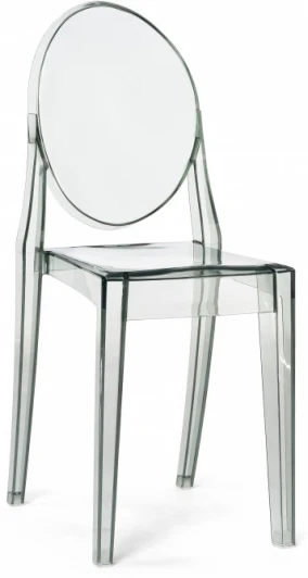 15795 Пластиковый стул Victoria (Victoria clear gray) Woodville арт.15795
