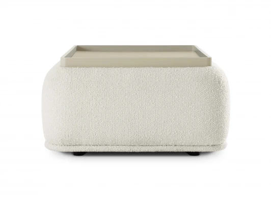 964317 Столик прямоугольный Fabro ОГОГО Обстановочка! 964317 (Букле/Белый)