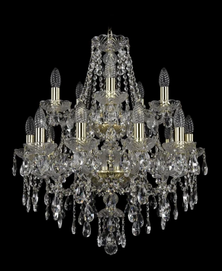 1415/10+5/200/2d G Подвесная люстра Bohemia 1415 1415/10+5/200/2d/G