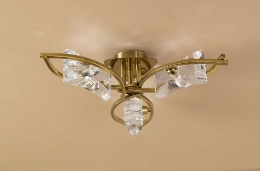 0871 Потолочная люстра Mantra Krom 0871