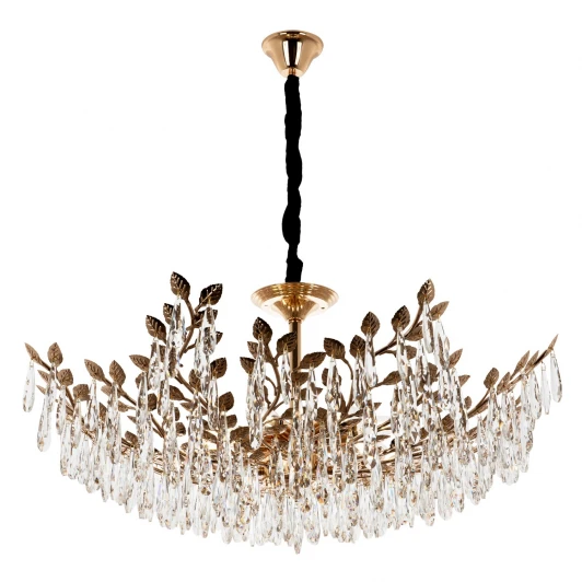 ML.6747.8 GD Подвесная люстра хрустальная Modelux MODELUX ML.6747.8 GD