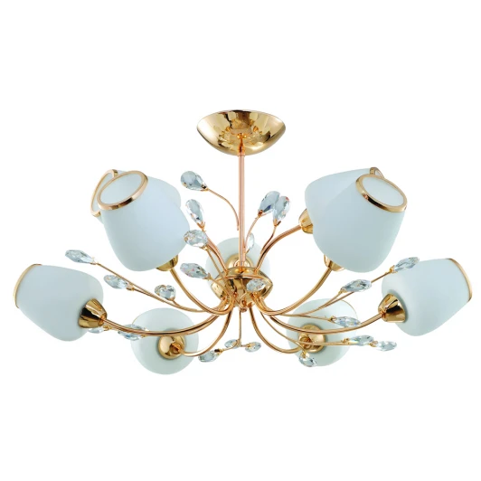 834/9PF-Dorato Потолочная люстра IDLamp 834 834/9PF-Dorato