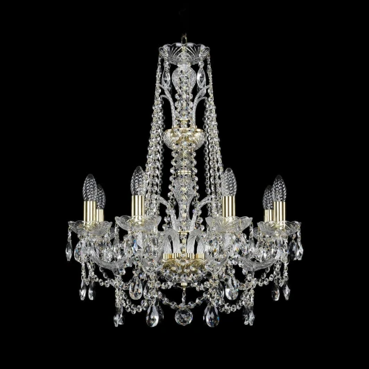 1411/8/195/XL-65 G Подвесная люстра Bohemia 1411 1411/8/195/XL-65/G