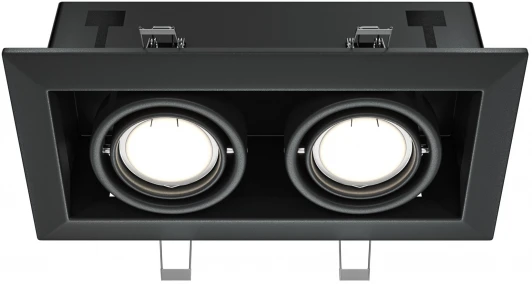 DL008-2-02-B Встраиваемый светильник Metal Modern GU10 2x50Вт Maytoni Technical DL008-2-02-B (220V)