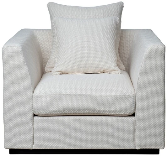 ROBERTO-K-BOTEGA SVBEG Кресло Roberto рогожка кремовый BOTEGA SVBEG 105*100*90см Garda Decor